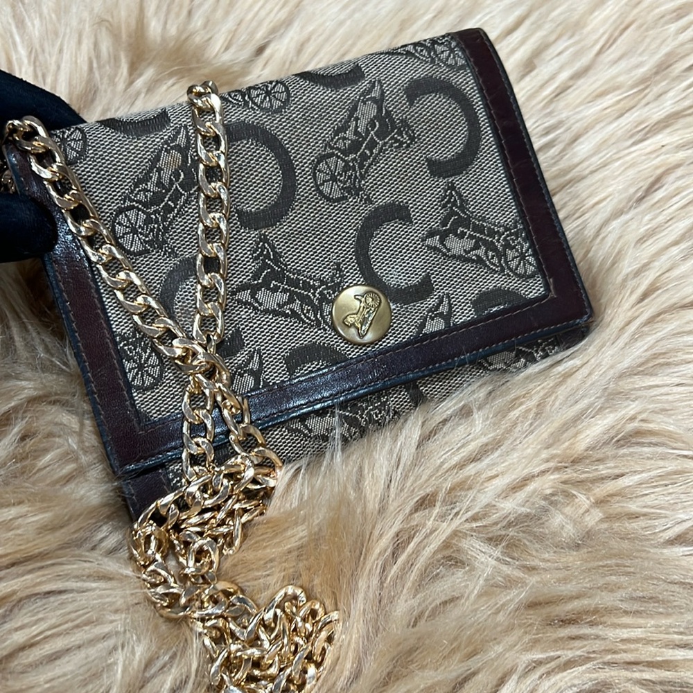 Authentic CELINE Horse Carriage Wallet